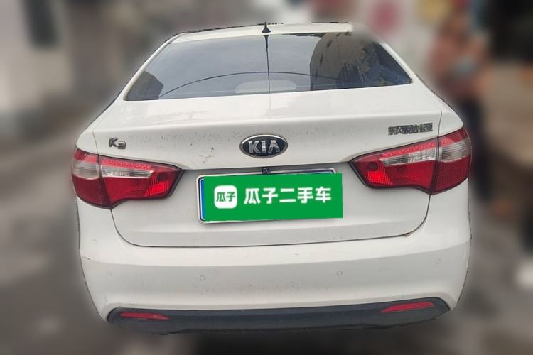 Used Kia K2 2012 Sedan 1.4L MT GLS Commemorative Edition Rear