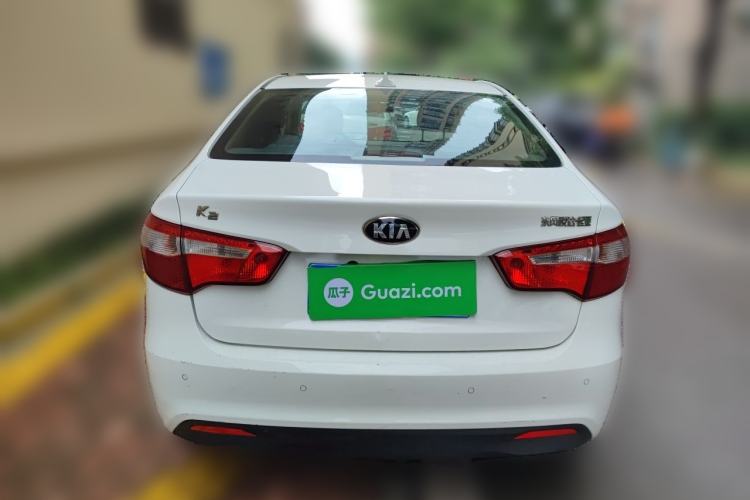 Used Kia K2 2012 Sedan 1.4L Automatic GLS Commemorative Edition Rear