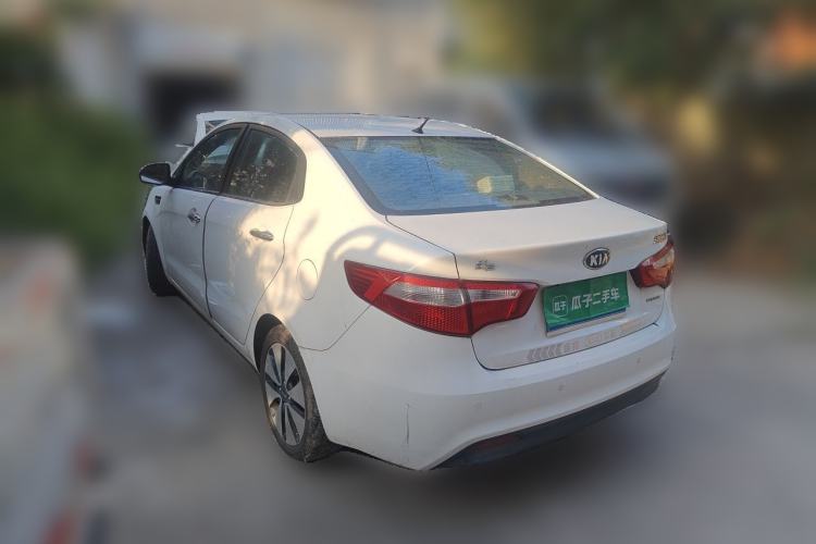 Used Kia K2 2012 Sedan 1.6L AT Premium ECO Rear Left 45 Deg