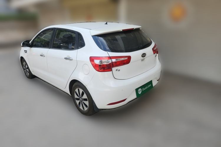 Used Kia K2 2012 Hatchback 1.4L MT Cool Edition Commemorative Model Rear Left 45 Deg