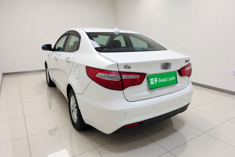 Used Kia K2 2012 Sedan 1.4L Automatic GLS Commemorative Edition Rear Left 45 Deg