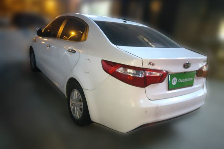Used Kia K2 2012 Sedan 1.4L MT TOP Commemorative Edition Rear Left 45 Deg