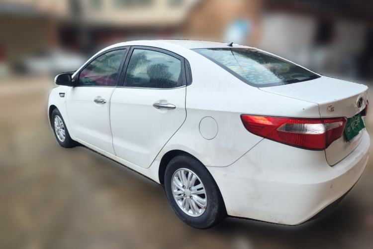 Used Kia K2 2012 Sedan 1.4L Automatic GLS Commemorative Edition Rear Left 45 Deg