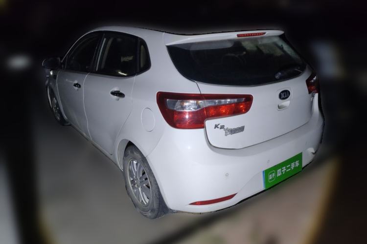Used Kia K2 2012 Hatchback 1.4L Automatic Cool Edition Rear Left 45 Deg