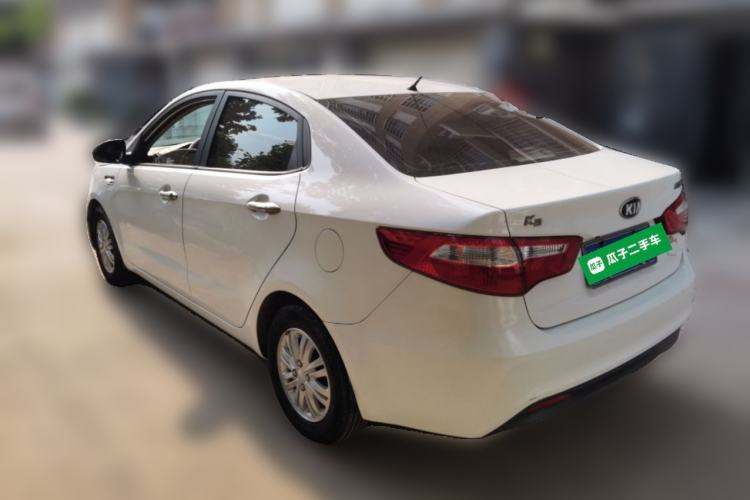 Used Kia K2 2012 Sedan 1.4L MT GL Commemorative Edition Rear Left 45 Deg