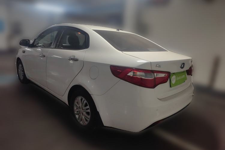 Used Kia K2 2012 Sedan 1.4L MT GLS Commemorative Edition Rear Left 45 Deg