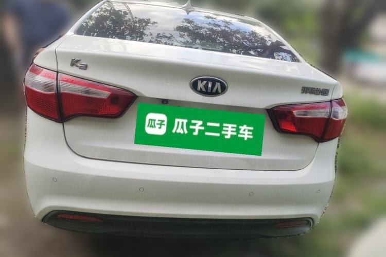 Used Kia K2 2012 Sedan 1.4L MT GLS Commemorative Edition Rear