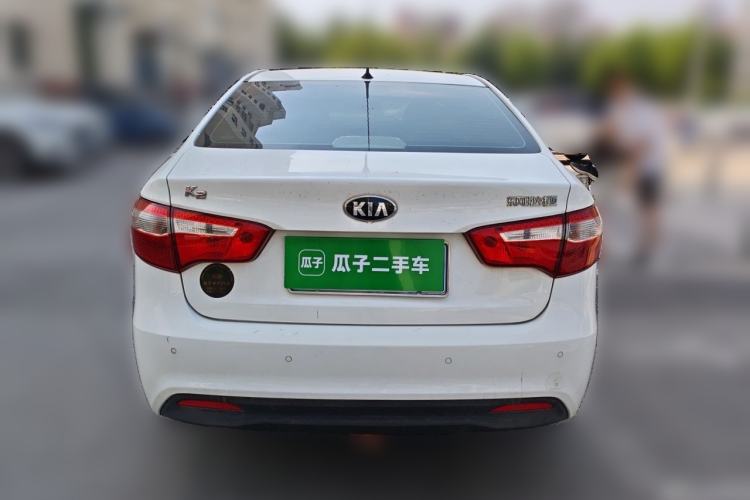 Used Kia K2 2012 Sedan 1.4L MT GLS Commemorative Edition Rear