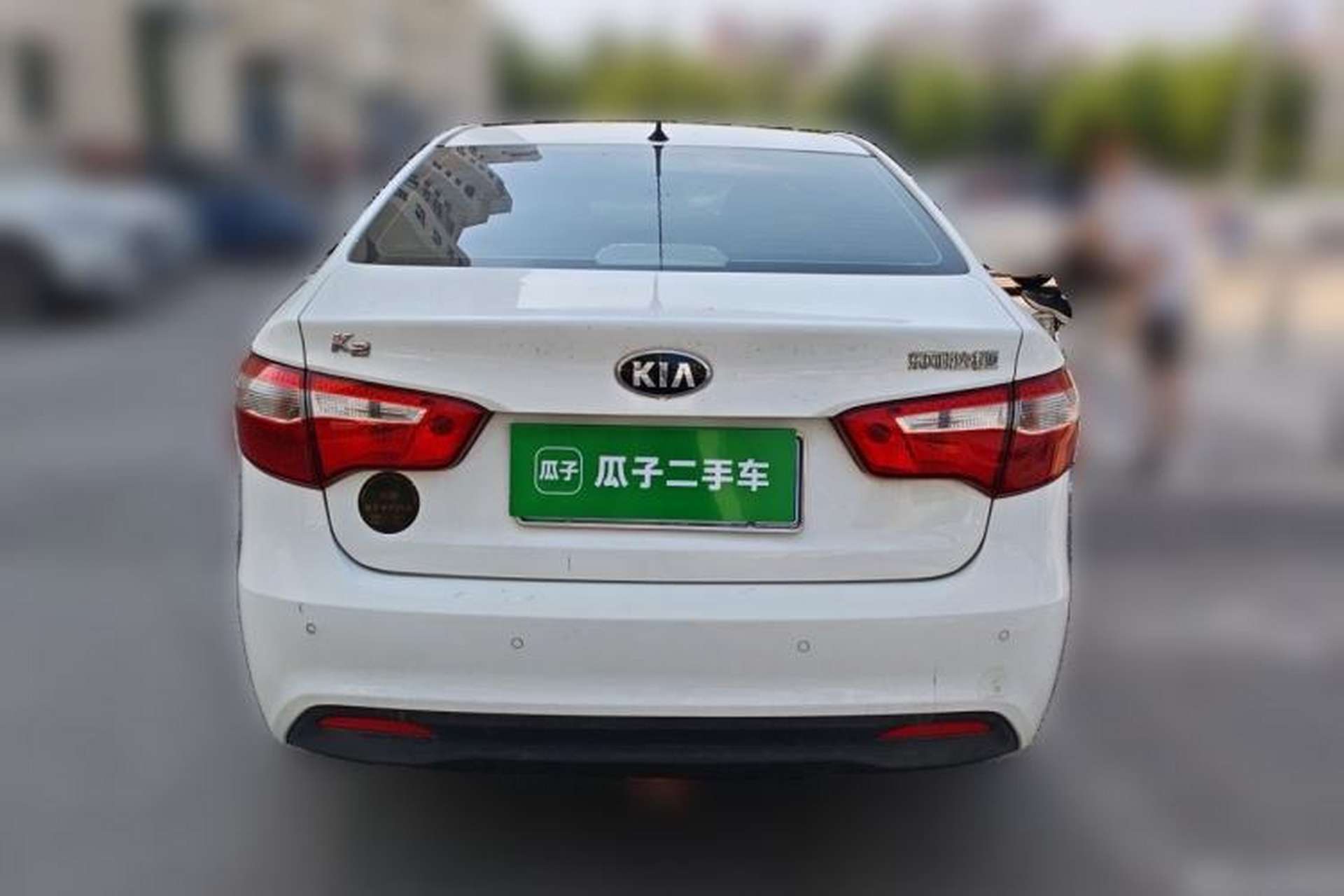 Used Kia K2 2012 Sedan 1.4L MT GLS Commemorative Edition Rear