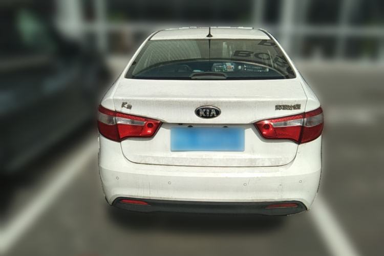 Used Kia K2 2012 Sedan 1.4L MT GLS Commemorative Edition Rear