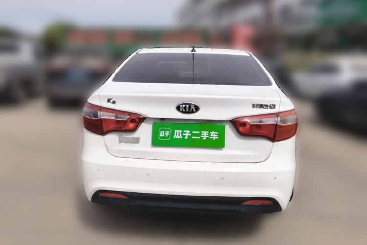 Used Kia K2 2012 Sedan 1.4L MT GLS Commemorative Edition Rear