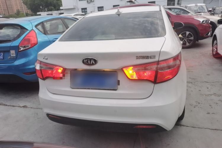 Used Kia K2 2012 Sedan 1.4L Automatic GLS Commemorative Edition Rear