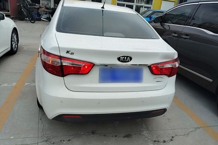 Used Kia K2 2012 Sedan 1.4L Automatic GLS Commemorative Edition Rear