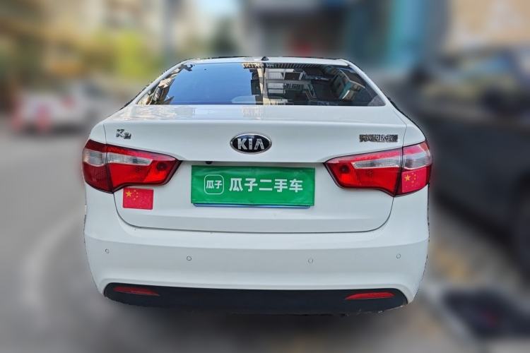 Used Kia K2 2012 Sedan 1.4L MT GLS Commemorative Edition Rear