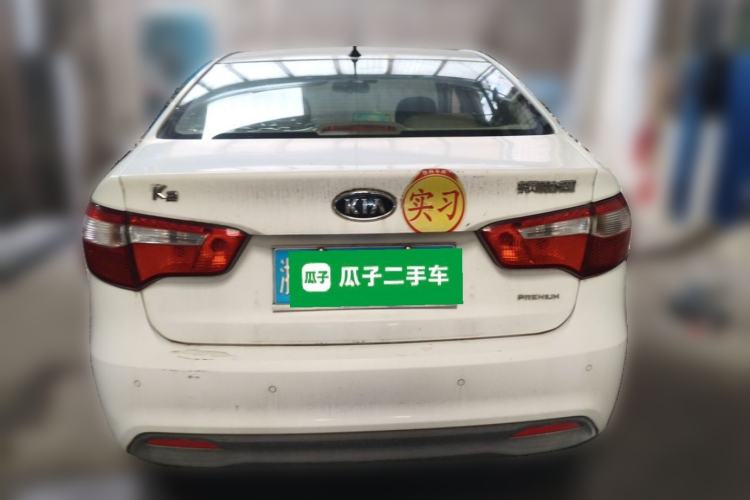 Used Kia K2 2012 Sedan 1.6L Automatic Transmission Premium Commemorative Edition Rear