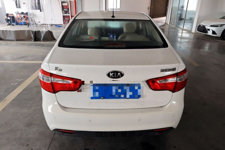 Used Kia K2 2012 Sedan 1.4L Automatic GLS Commemorative Edition Rear