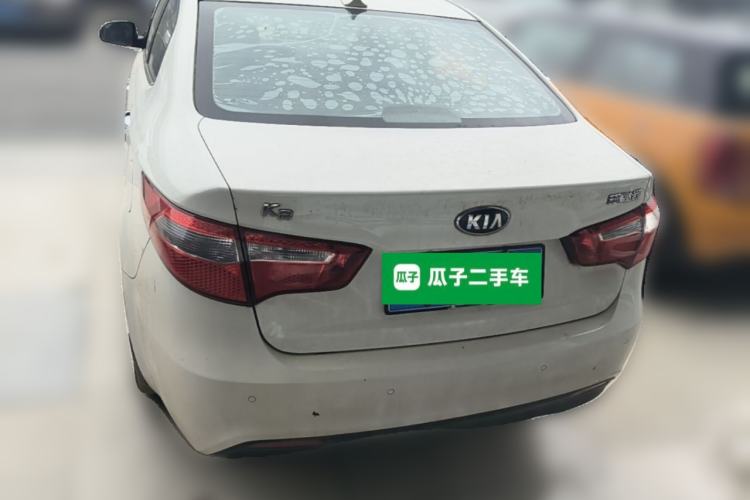 Used Kia K2 2012 Sedan 1.6L AT Premium ECO Rear