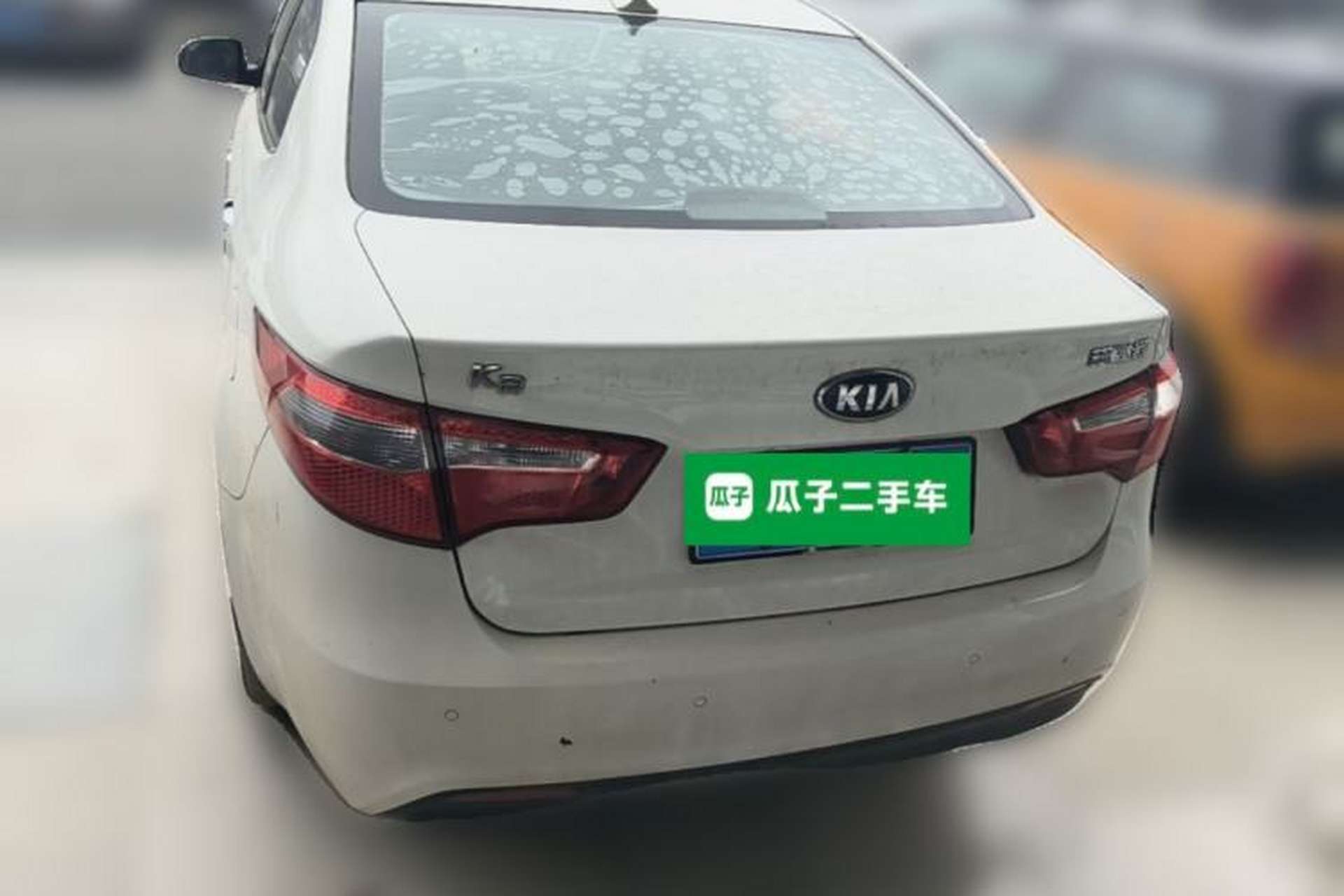 Used Kia K2 2012 Sedan 1.6L AT Premium ECO Rear