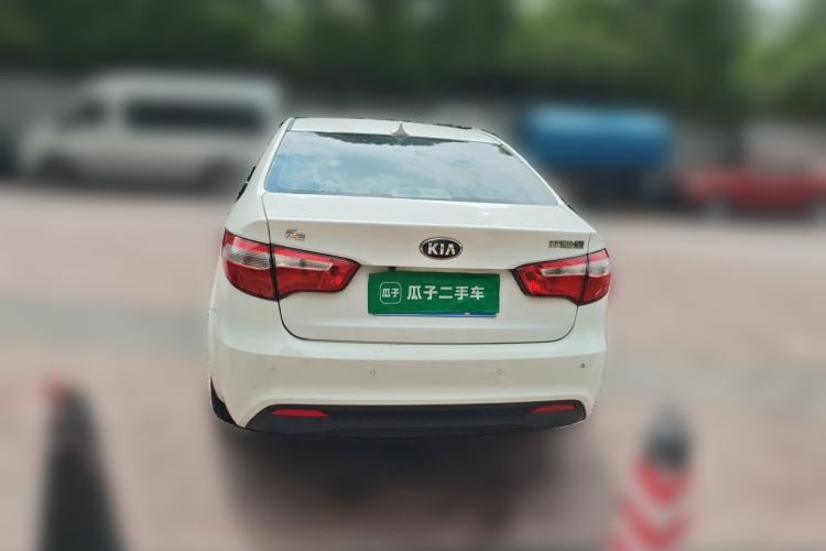 Used Kia K2 2012 Sedan 1.4L MT GLS Commemorative Edition Rear