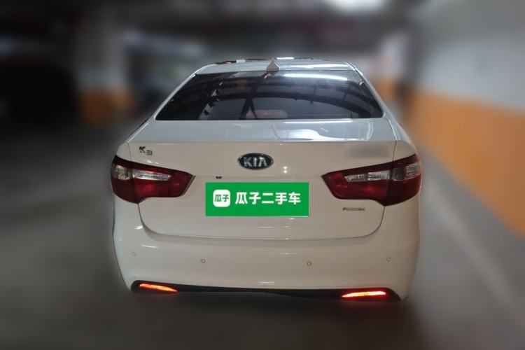 Used Kia K2 2012 Sedan 1.6L Automatic Transmission Premium Commemorative Edition Rear