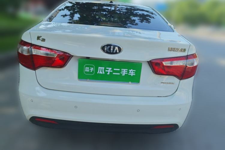 Used Kia K2 2012 Sedan 1.6L Automatic Transmission Premium Commemorative Edition Rear