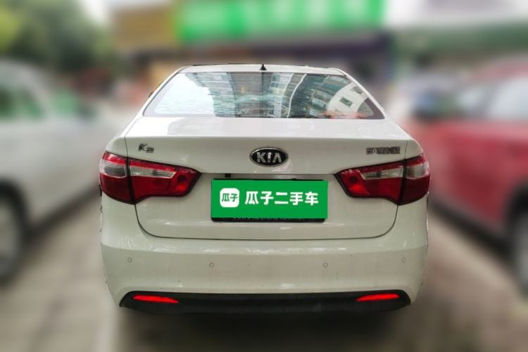 Used Kia K2 2012 Sedan 1.4L MT GLS Commemorative Edition Rear