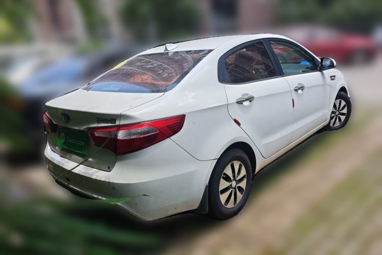 Used Kia K2 2012 Sedan 1.4L MT GL Commemorative Edition Rear Right 45 Deg