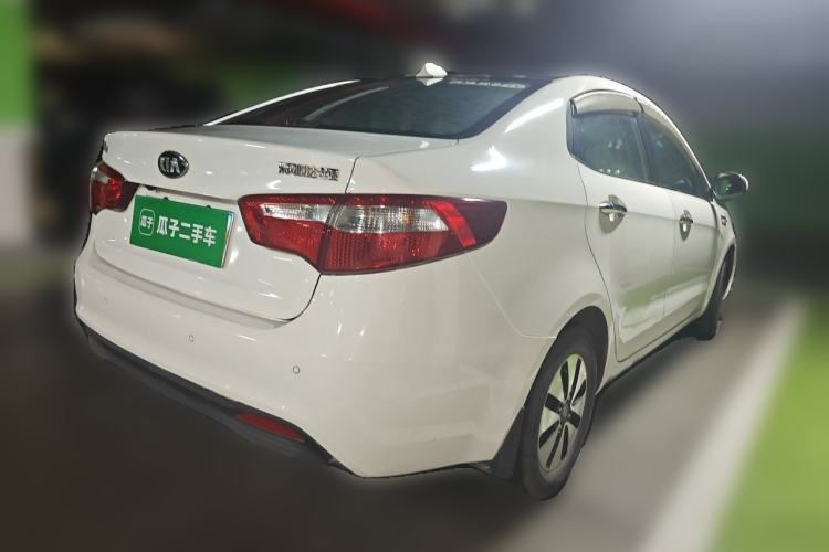 Used Kia K2 2012 Sedan 1.4L MT GLS Commemorative Edition Rear Right 45 Deg
