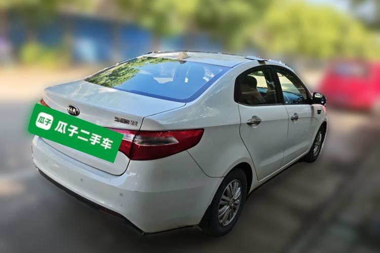 Used Kia K2 2012 Sedan 1.4L MT TOP Commemorative Edition Rear Right 45 Deg