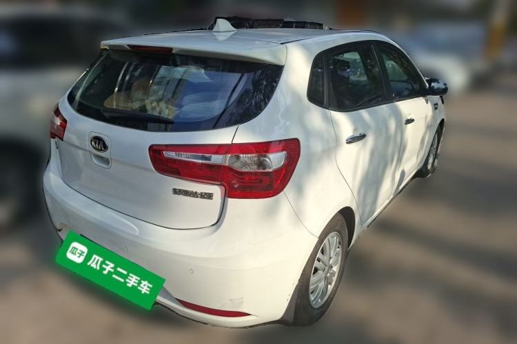Used Kia K2 2012 Hatchback 1.4L MT Cool Edition Commemorative Model Rear Right 45 Deg