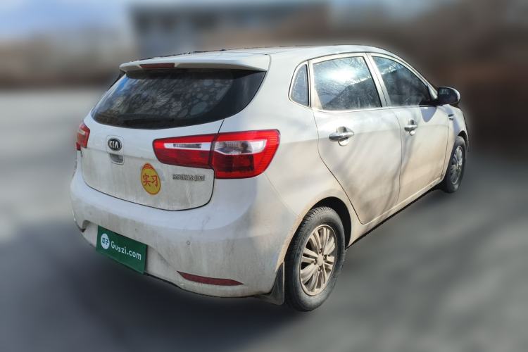 Used Kia K2 2012 Hatchback 1.4L MT Cool Edition Commemorative Model Rear Right 45 Deg
