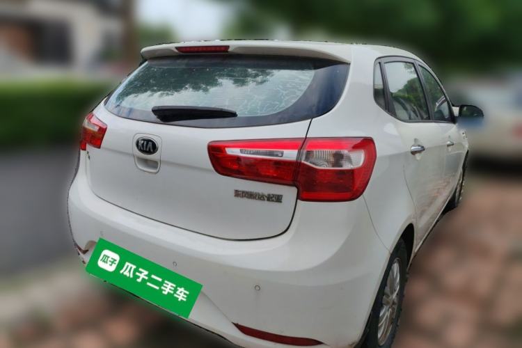 Used Kia K2 2012 Hatchback 1.4L Automatic Cool Edition Rear Right 45 Deg