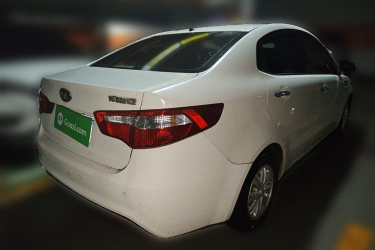 Used Kia K2 2012 Sedan 1.4L MT GLS Commemorative Edition Rear Right 45 Deg