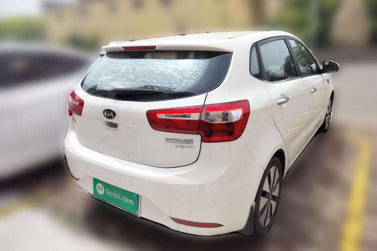 Used Kia K2 2012 Hatchback 1.6L AT Premium Rear Right 45 Deg