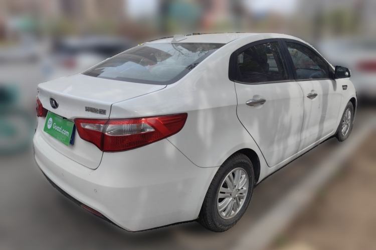 Used Kia K2 2012 Sedan 1.4L MT GLS Commemorative Edition Rear Right 45 Deg