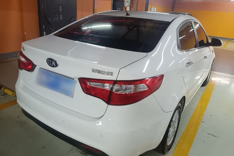 Used Kia K2 2012 Sedan 1.4L MT TOP Commemorative Edition Rear Right 45 Deg