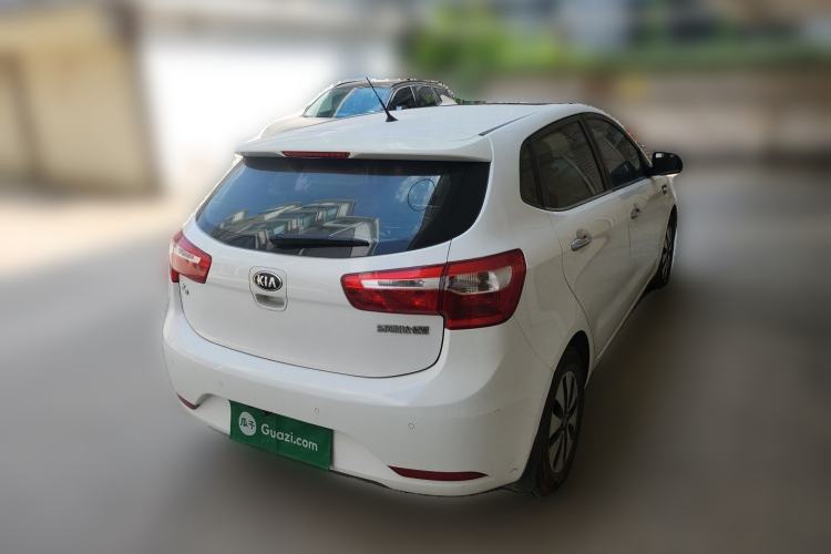 Used Kia K2 2012 Hatchback 1.4L MT Cool Edition Commemorative Model Rear Right 45 Deg