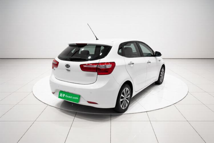 Used Kia K2 2012 Hatchback 1.4L Automatic Cool Edition Rear Right 45 Deg