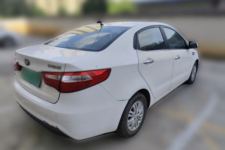 Used Kia K2 2012 Sedan 1.4L MT GLS Commemorative Edition Rear Right 45 Deg
