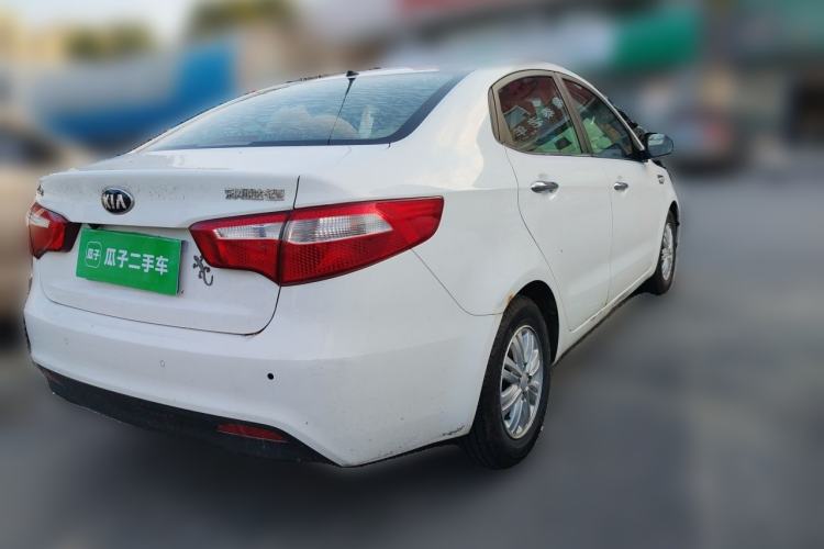 Used Kia K2 2012 Sedan 1.4L Automatic GLS Commemorative Edition Rear Right 45 Deg