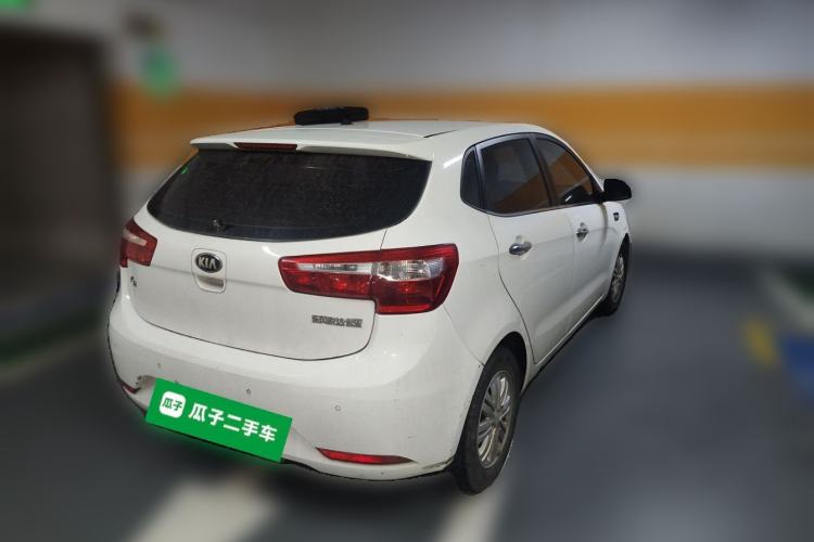 Used Kia K2 2012 Hatchback 1.4L Automatic Cool Edition Rear Right 45 Deg