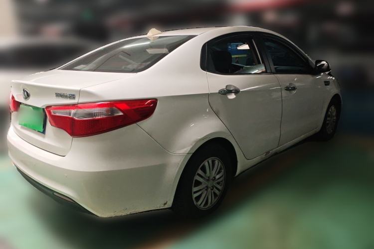 Used Kia K2 2012 Sedan 1.4L Automatic GLS Commemorative Edition Rear Right 45 Deg