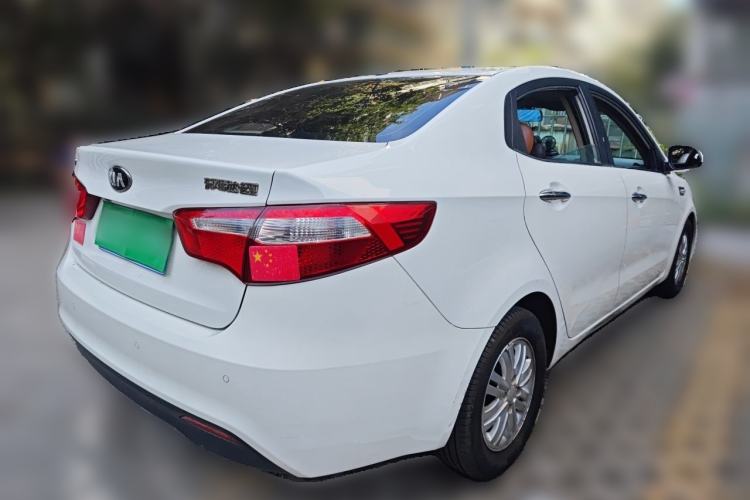 Used Kia K2 2012 Sedan 1.4L MT GLS Commemorative Edition Rear Right 45 Deg