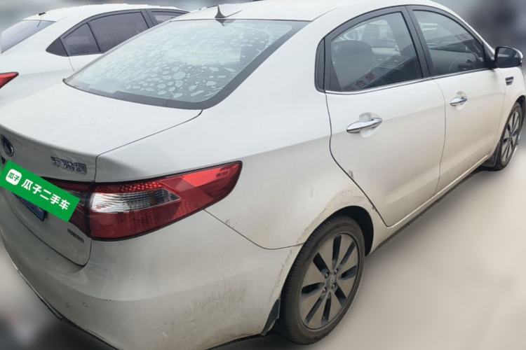 Used Kia K2 2012 Sedan 1.6L AT Premium ECO Rear Right 45 Deg