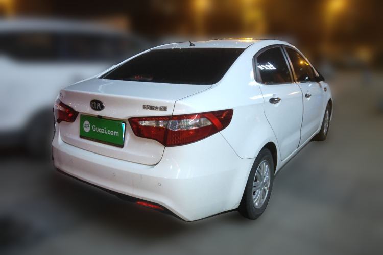 Used Kia K2 2012 Sedan 1.4L MT TOP Commemorative Edition Rear Right 45 Deg