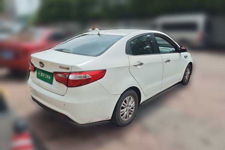 Used Kia K2 2012 Sedan 1.4L MT GLS Commemorative Edition Rear Right 45 Deg