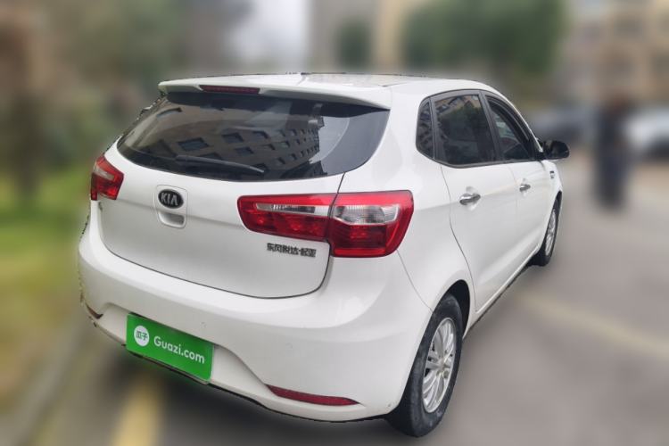 Used Kia K2 2012 Hatchback 1.4L Automatic Cool Edition Rear Right 45 Deg