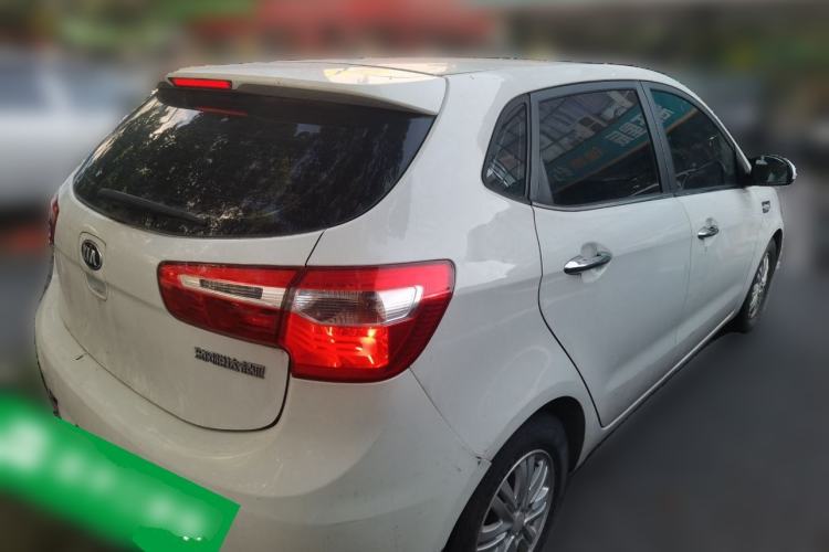 Used Kia K2 2012 Hatchback 1.4L Automatic Cool Edition Rear Right 45 Deg