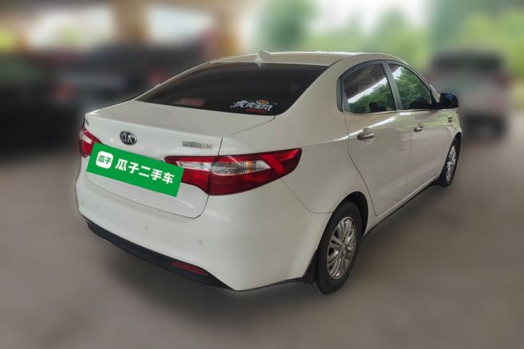 Used Kia K2 2012 Sedan 1.4L MT TOP Commemorative Edition Rear Right 45 Deg