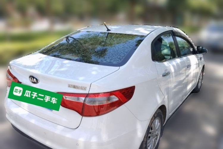 Used Kia K2 2012 Sedan 1.4L MT TOP Commemorative Edition Rear Right 45 Deg